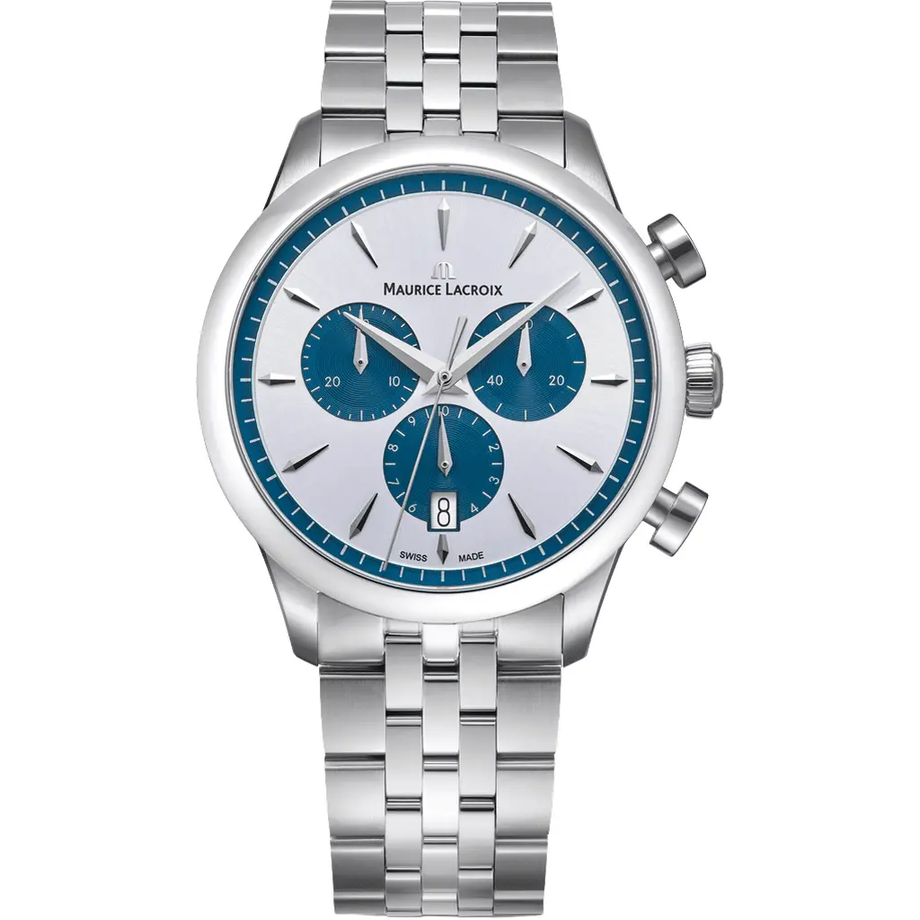 Годинник Maurice Lacroix 1975 Quartz Chronograph 40mm 751038-SS002-131-1